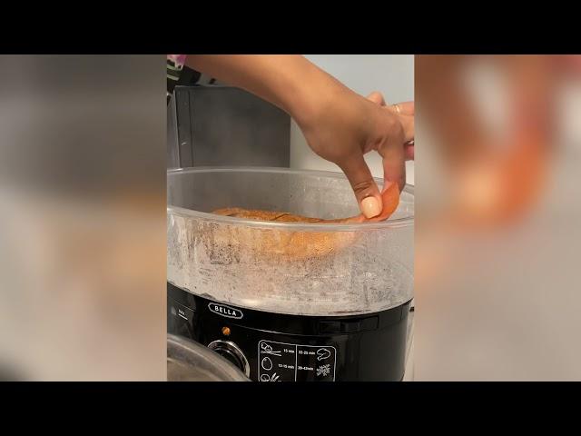 Bella Food Steamer Review/tutorial