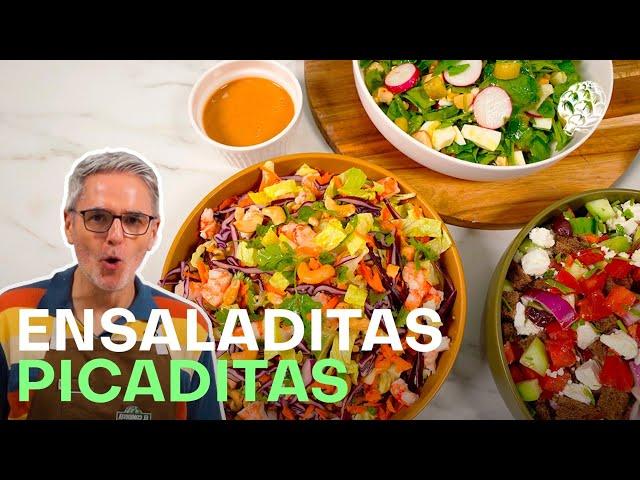 Tres ensaladas que también sirven para rellenar bocadillos, tacos o pitas | EL COMIDISTA