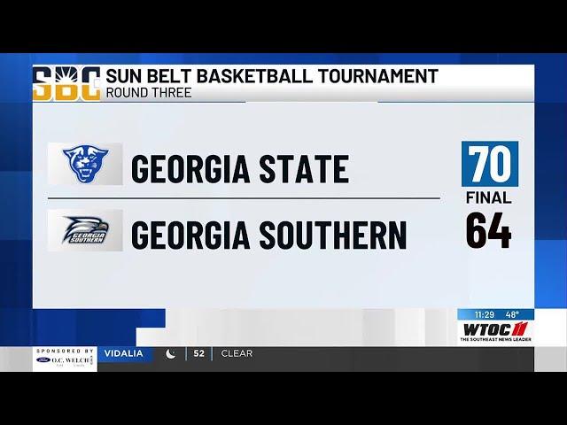 Georgia Southern men drop round three contest to Georgia State, close year two under Charlie Henr...