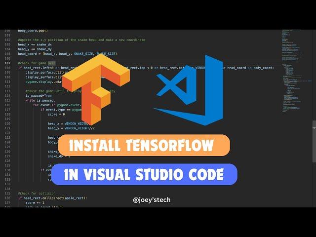 How to install Tensorflow in Visual Studio Code [2024] #tensorflow