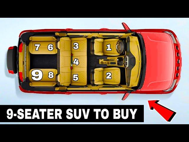 9-seater SUVs for the Biggest Families: Comprehensive Buying Guide with Prices