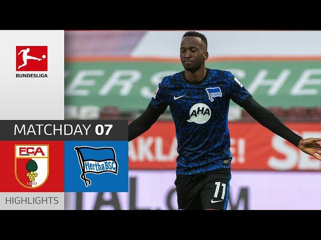 FC Augsburg - Hertha Berlin | 0-3 | Highlights | Matchday 7 – Bundesliga 2020/21