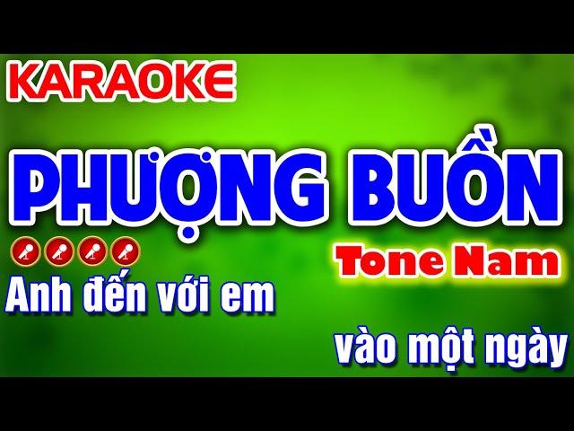 Phượng Buồn Karaoke Nhạc Sống Tone Nam ( F ) - Tình Trần Organ