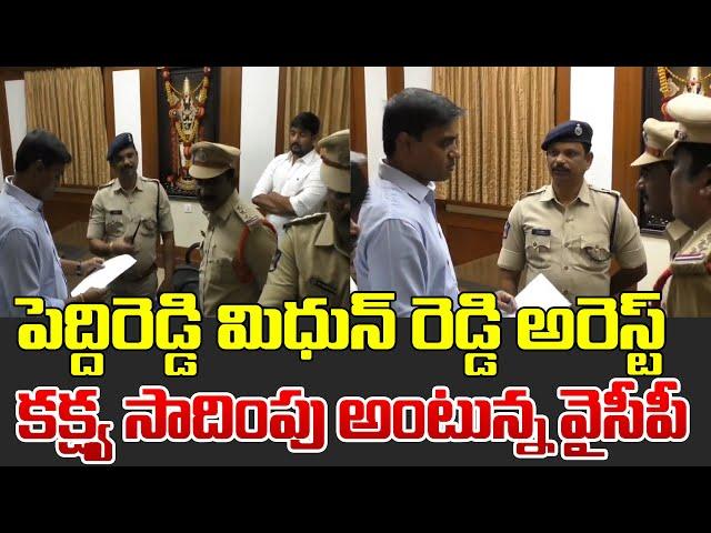 పెద్దిరెడ్డి మిదున్ రెడ్డి అరెస్ట్ | Peddireddy Midhun Reddy Arrest | Volga News