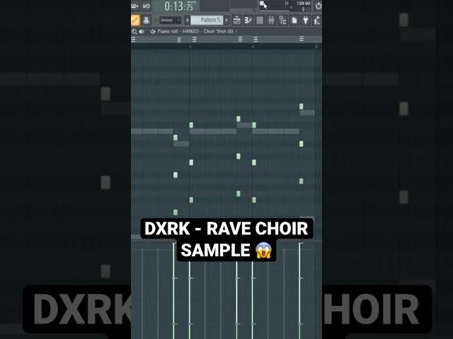 DXRK - RAVE CHOIR SAMPLE 