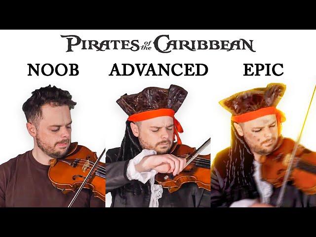 5 Levels of Pirates of the Caribbean Theme: Noob to Epic