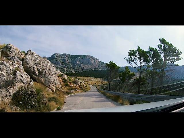 Drive to Biokovo skywalk from Podgora - Croatia 2021