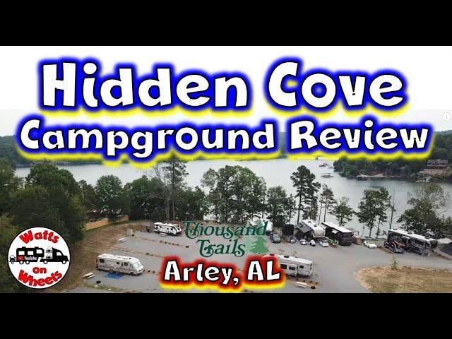  Hidden Cove RV Campground Review // Arley, AL // Thousand Trails