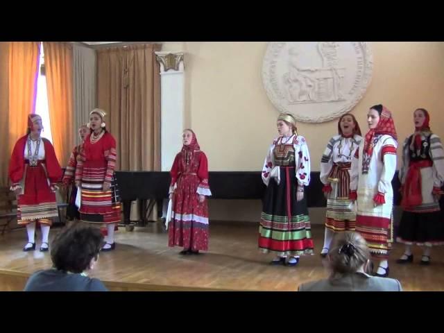 Фольклорный ансамбль С-Петербургского муз. техникума им. М.П.Мусоргского
