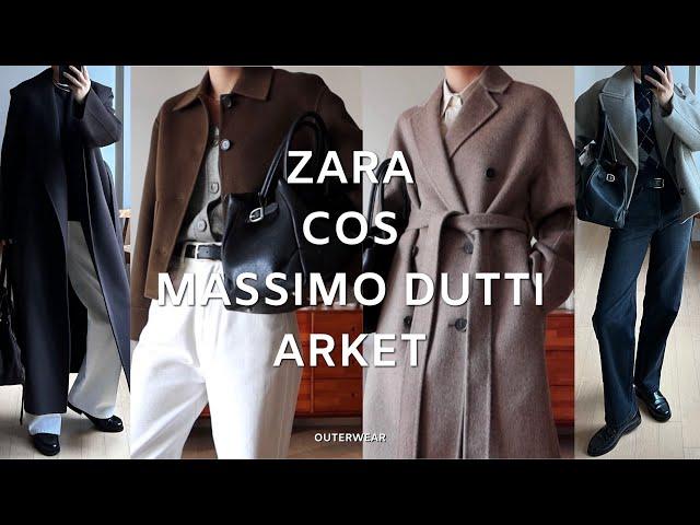 (HAUL) SPA 브랜드에서 미리 준비하는 코트! 아우터 코디팁! / 코트, 블레이저, 자켓 / ZARA, ARKET, MASSIMO DUTTI, COS