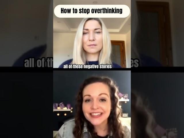 How to stop overthinking   #confidence #overthinking