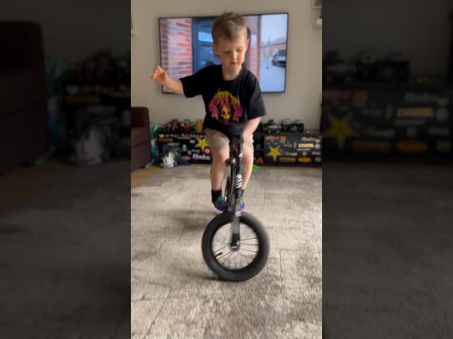 Doing tricks on a balance bike?!