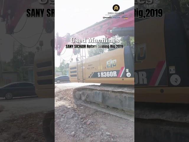 Used Machine SANY SR360R Rotary Drilling Rig , 2019 Years