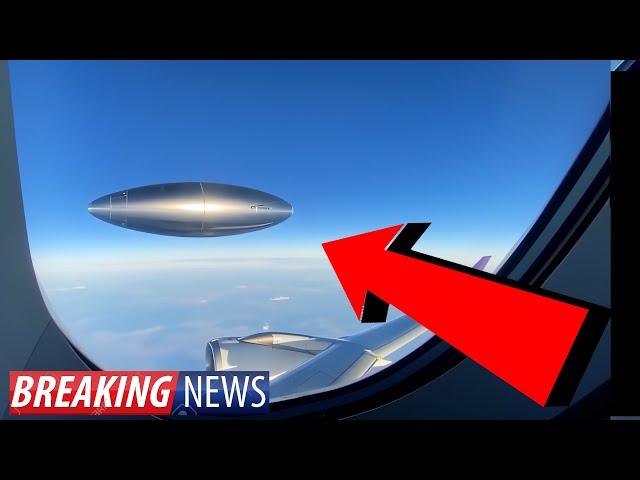 INSANE UFO VIDEO AT 30 THOUSAND FEET! What The HECK?