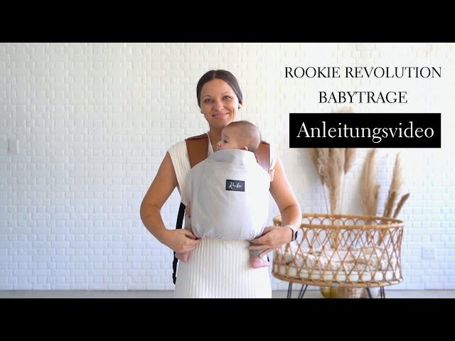 Rookie Revolution Babytrage | Anleitungsvideo - wie lege ich die Rookie Revolution an?