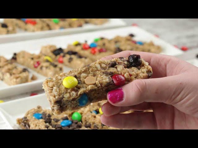 No-Bake Granola Bar Recipe