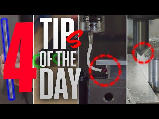 4 TIPS - ONE DAY: Probing, Wrenching, and Chamfering - Haas Automation Tip of the Day