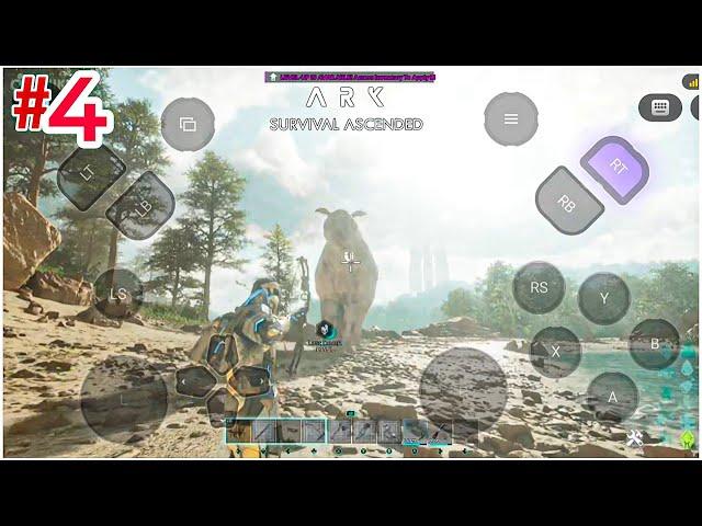 𝗛𝗨𝗡𝗧𝗜𝗡𝗚 𝗗𝗜𝗡𝗔𝗦𝗢𝗨𝗥𝗦 | ARK SURVIVAL ASCENDED ANDROID GAMEPLAY ON CHIKII APP