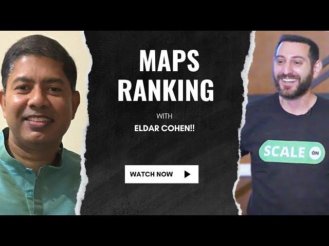 Maps Ranking with Eldar Cohen!!