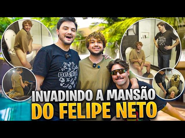 BRINO INVADIU A MANSÃO DO FELIPE NETO COM O T3DDY!