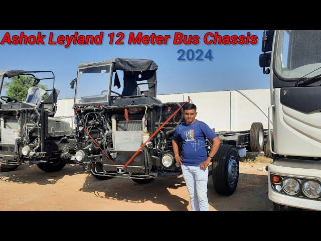 Ashok Leyland New Sleeper Bus Chassis 12 M Review | Pawanji Car Wale