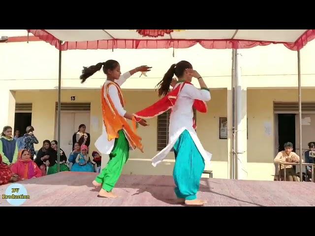 Mera Rang De Basanti Chola// new Desh Bhakti song //school dance program//