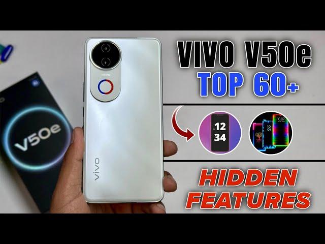 Vivo V50e 5G Top 60+++ Hidden Features | Vivo V50e Tips And Tricks | Vivo V50e 5G