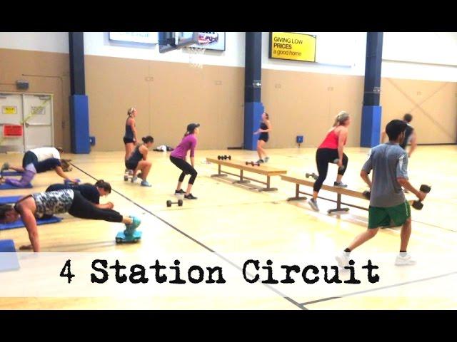 Circuit Training - 4 Stations