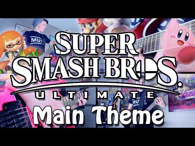 Main Theme - Super Smash Bros Ultimate (Rock/Metal) Guitar Cover | Gabocarina96