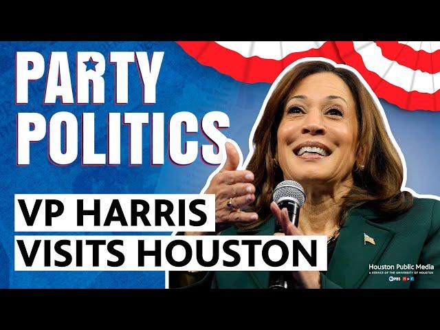 Could VP Kamala Harris' trip to Houston impact voter turnout in the upcoming election?