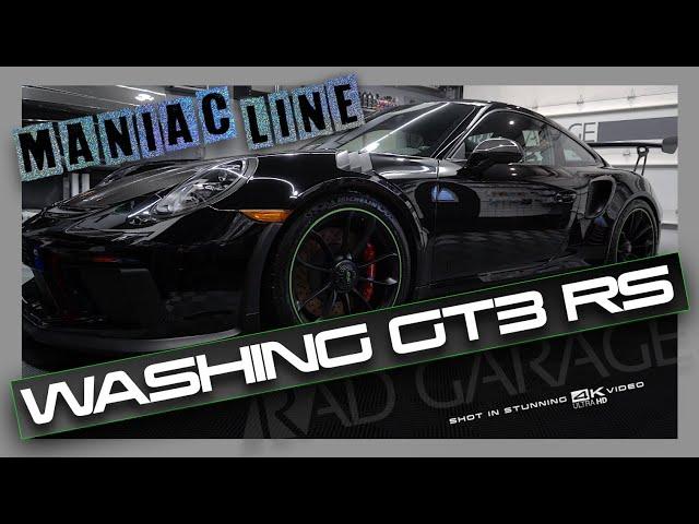 PORSCHE GT3 RS WASH | Featuring Maniac Line by MAFRA Products