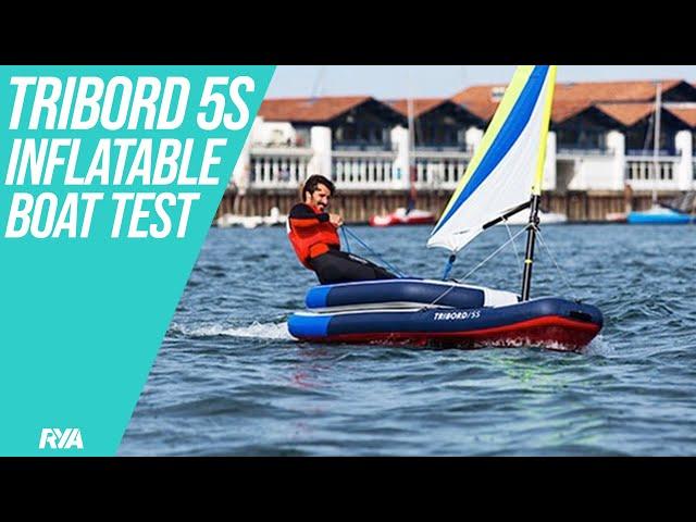 TRIBORD 5S INFLATABLE BOAT TEST - The Future of Dinghy Racing?