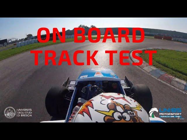 UniBsMotorsport - OnBoard Formula SAE Test Cremona 2019