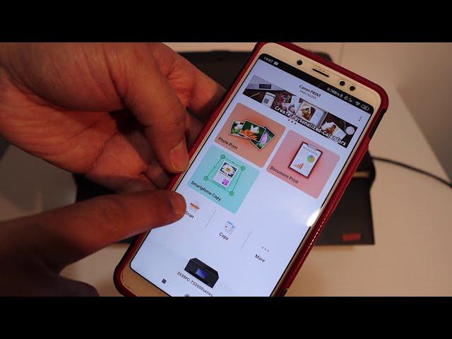 How to Copy, Print, Scan with Canon TS5050 All-In-One Printer ?