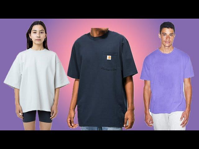 The Best Boxy Tees You Can Pick Up RIGHT NOW! Carhartt, American Apparel, Uniqlo U