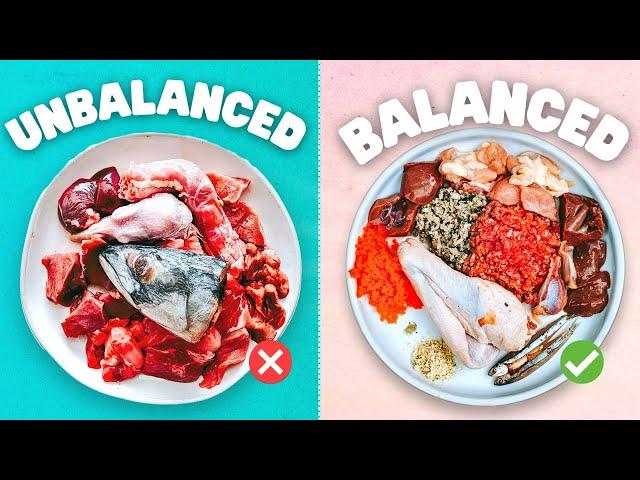 How To Balance Your Dog's Raw Diet