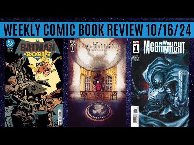 Weekly Comic Book Review 10/16/24