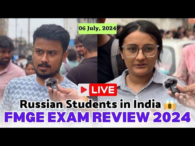 FMGE EXAM 2024 | 06 July,2024 | RussianMBBS Students का जलवा  | FMGE EXAM REVIEW 2024