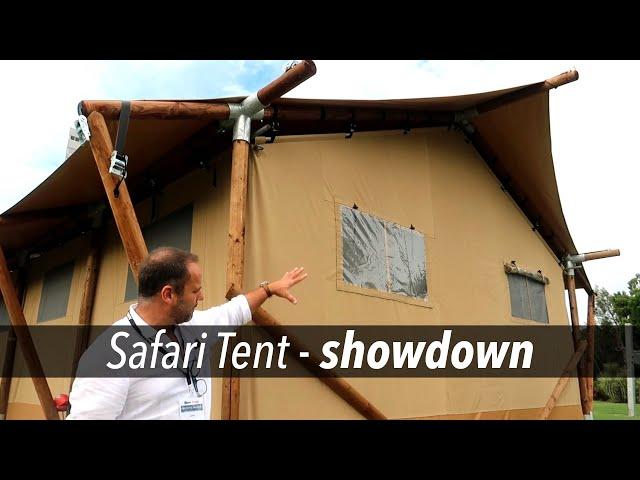 Safari Glamping Tent 38 - in depth breakdown