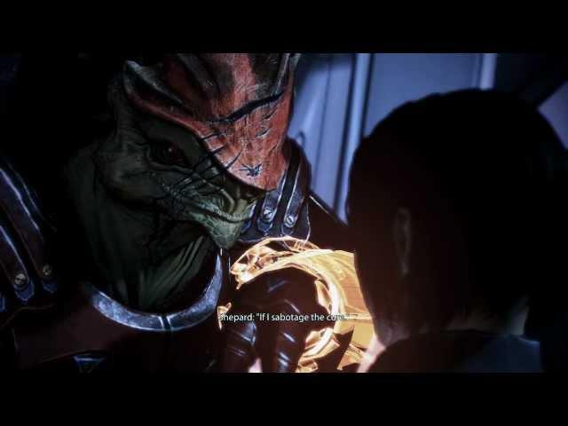 Mass Effect 3 - Wrex confrontation - all dialogue