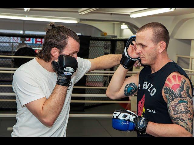 How to feint in MMA to set up hard hitting strikes with Jamie Crowder