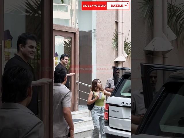 #Arbaaz khan and shura khan spotted at bandra exclusive #arbaazkhan #shurakhan #bollywooddazzle