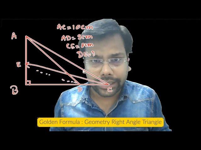 Golden Formula : Geometry Right Angle Triangle - MATHs BY AMIYA