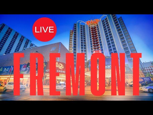 Las Vegas LIVE | Fremont Street What an Experience!