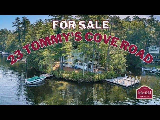 Lake Winnipesaukee Waterfront | 23 Tommy's Cove Rd, Meredith, NH 03253