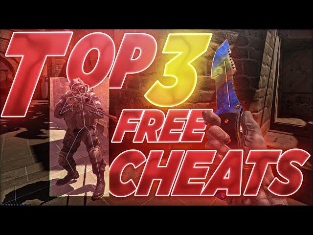 TOP 3 FREE CS2 CHEATS 2023! | UNDETECTED & SHOWCASE