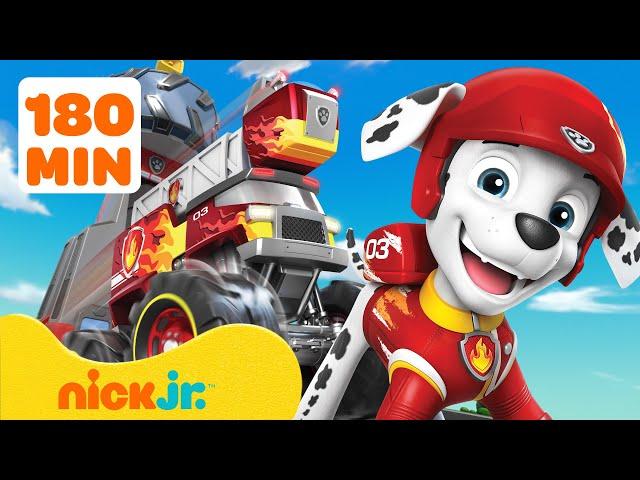 PAW Patrol Rescue Wheels Adventures! #9 w/ Marshall  3 Hours | Nick Jr.