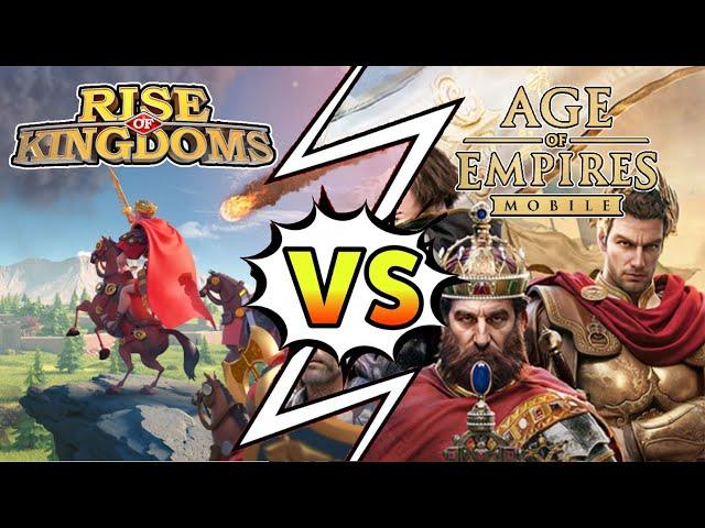 Rise of Kingdoms vs. Age of Empires Mobile -- How do They Compare?