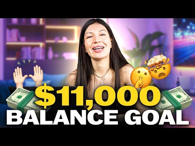 Mastering the Momentum Strategy: $11,000 Balance Goal | Trading for Beginners