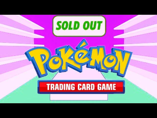 There are NO MORE Pokemon Cards Left...